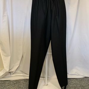 Vintage 80s stirrup black pants